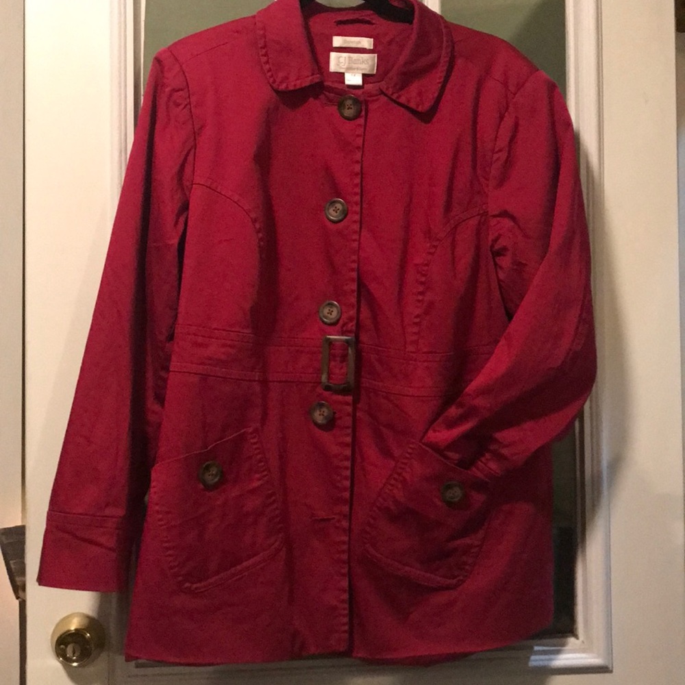 ❣️❤️Sz1X Maroon/Berry C.J.Banks Spring Jacket❤️❣️